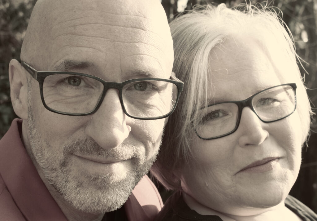 Nahaufnahme von Robert Klimmt und Jutta Stahl-Klimmt.
